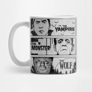 The Vampire The Monster and The Wolf II Mug